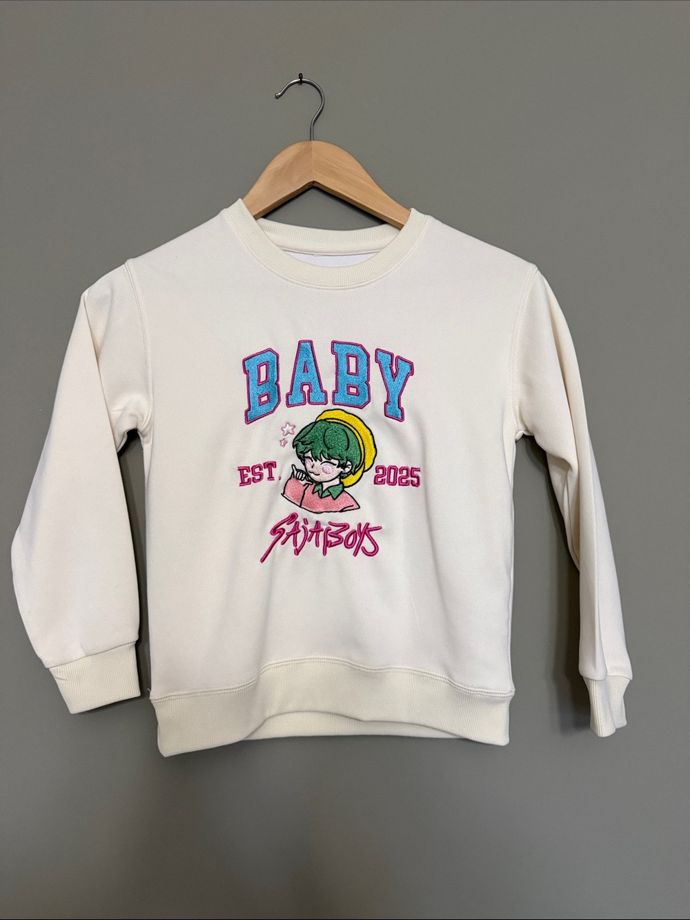 K Pop Demon Hunters Baby Saja Crewneck Sweatshirt